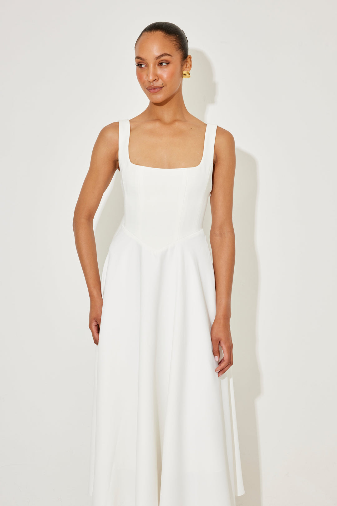Amelia™ | Timeless Flowing Midi Dress
