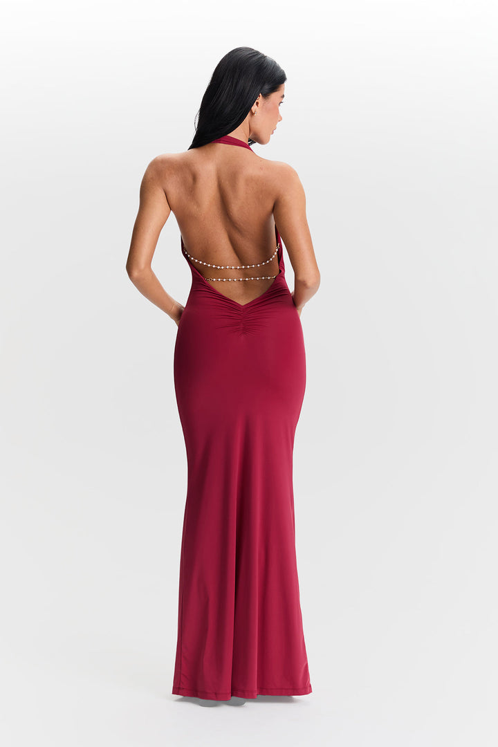Valeria™ | Cowl-Neck Dress