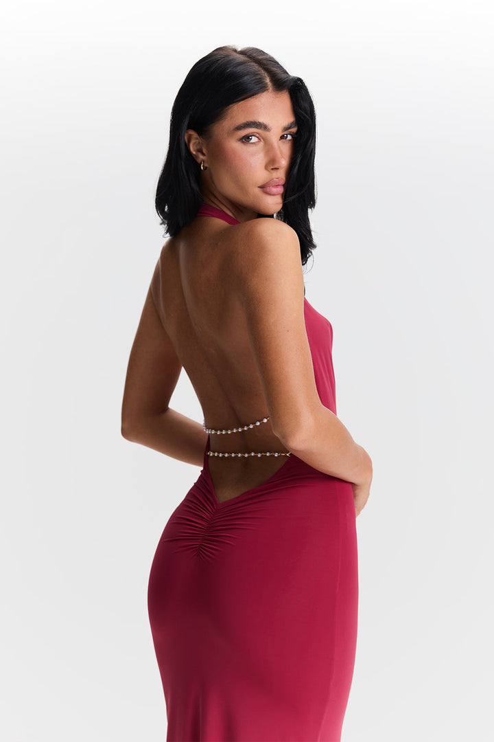 Valeria™ | Cowl-Neck Dress