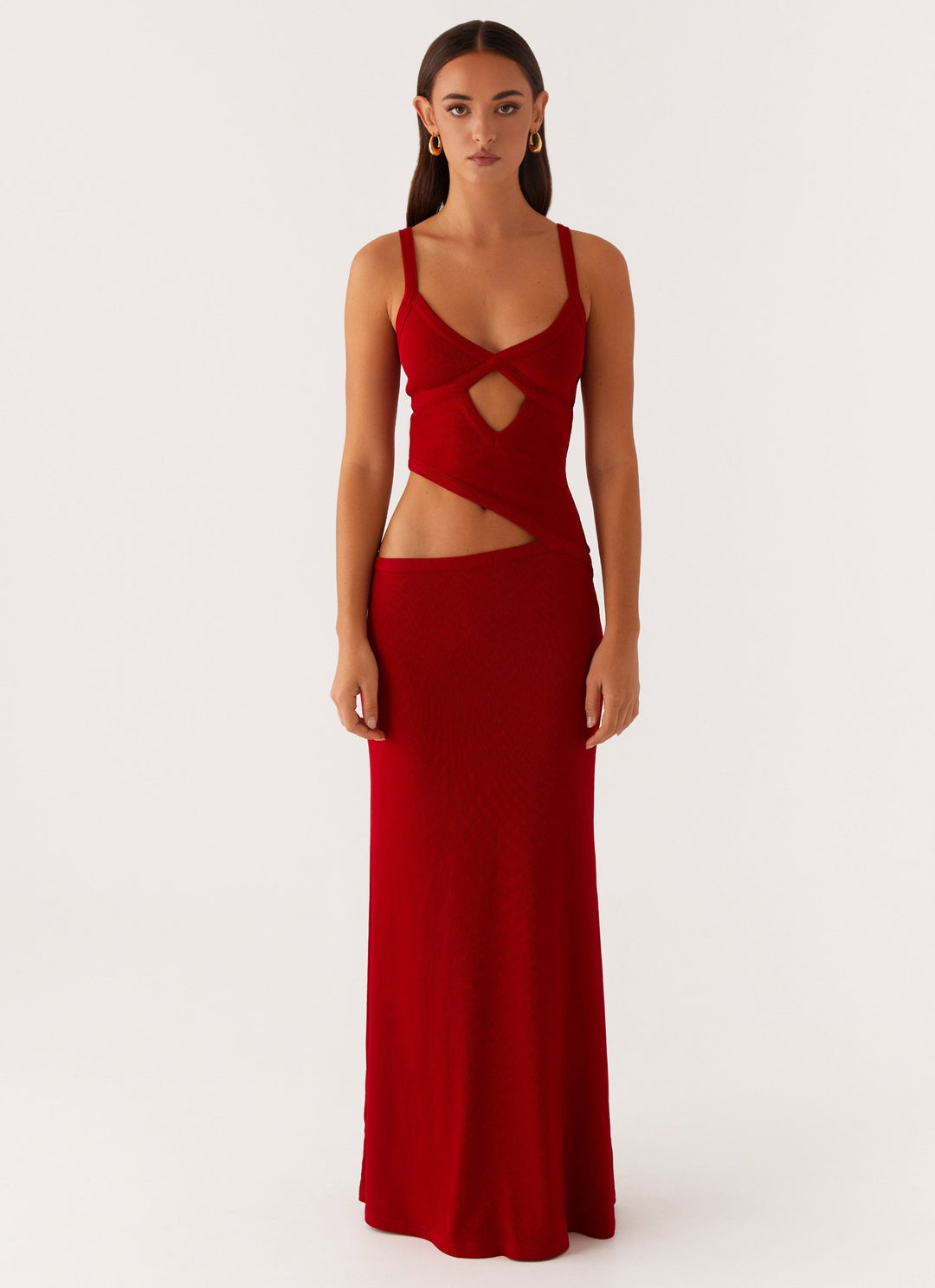 Veltrixon™ | Knitted Cut-Out Dress