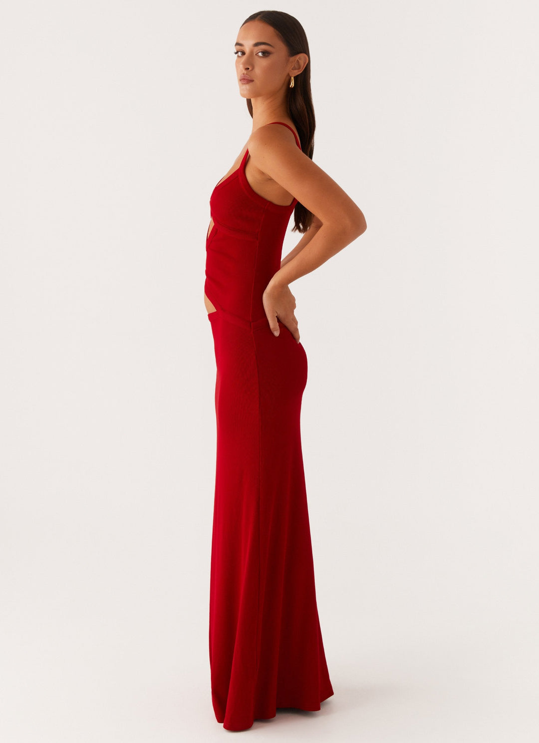 Veltrixon™ | Knitted Cut-Out Dress