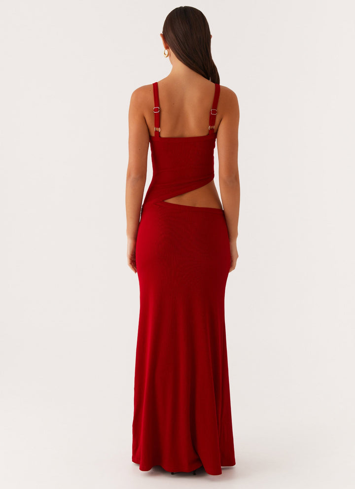 Veltrixon™ | Knitted Cut-Out Dress