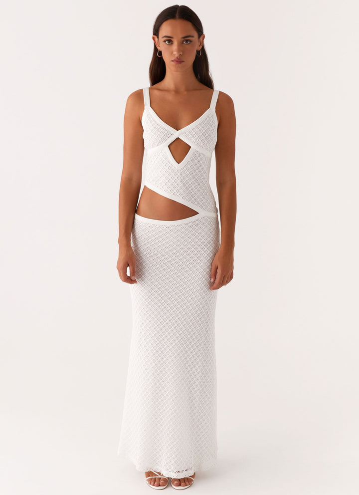 Veltrixon™ | Knitted Cut-Out Dress