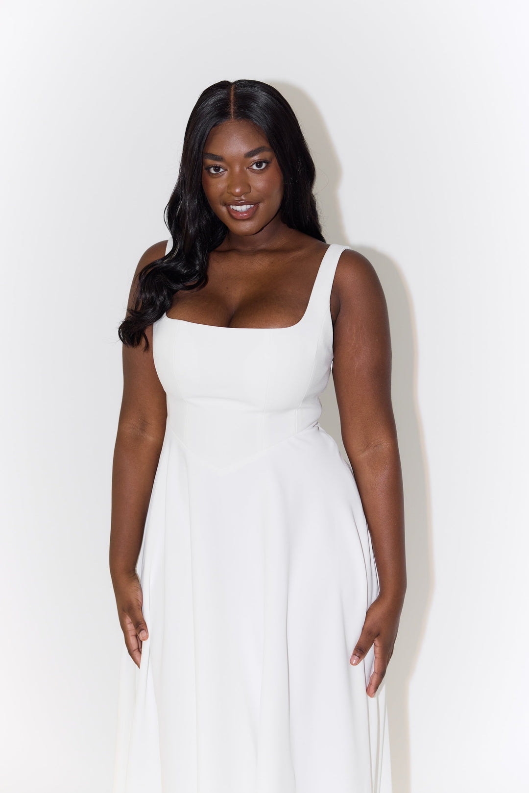 Amelia™ | Timeless Flowing Midi Dress