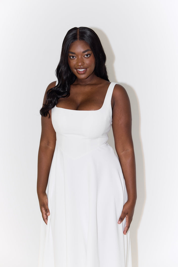 Amelia™ | Timeless Flowing Midi Dress