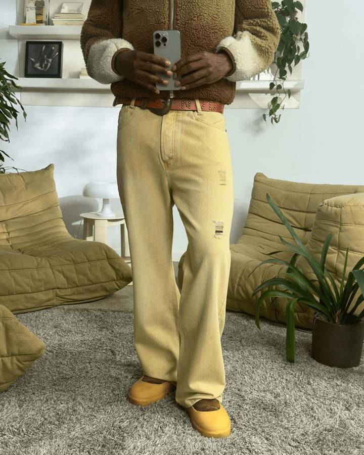 Onalya™ | Red Bootcut Pants