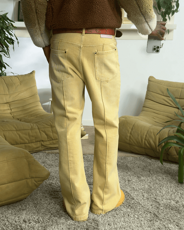Onalya™ | Red Bootcut Pants