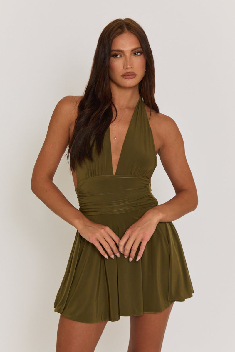 Luna™ | Seductive Halter Mini Dress