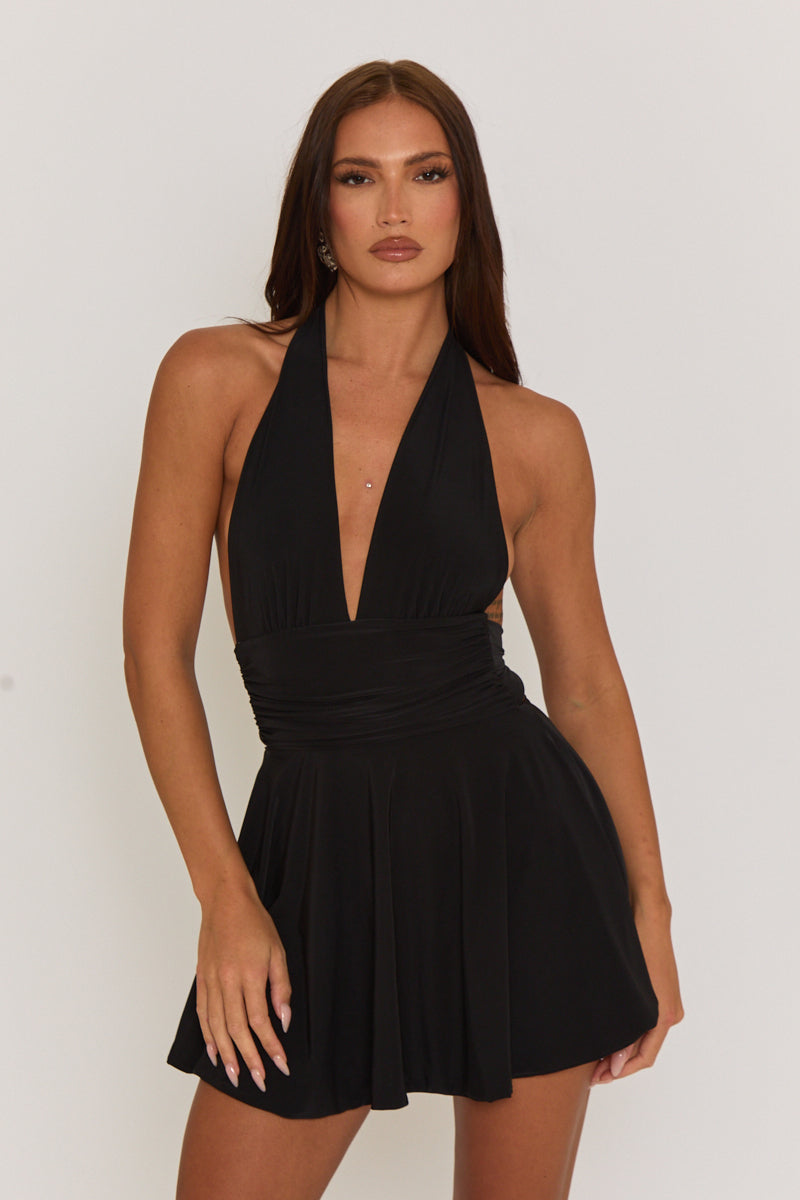 Luna™ | Seductive Halter Mini Dress