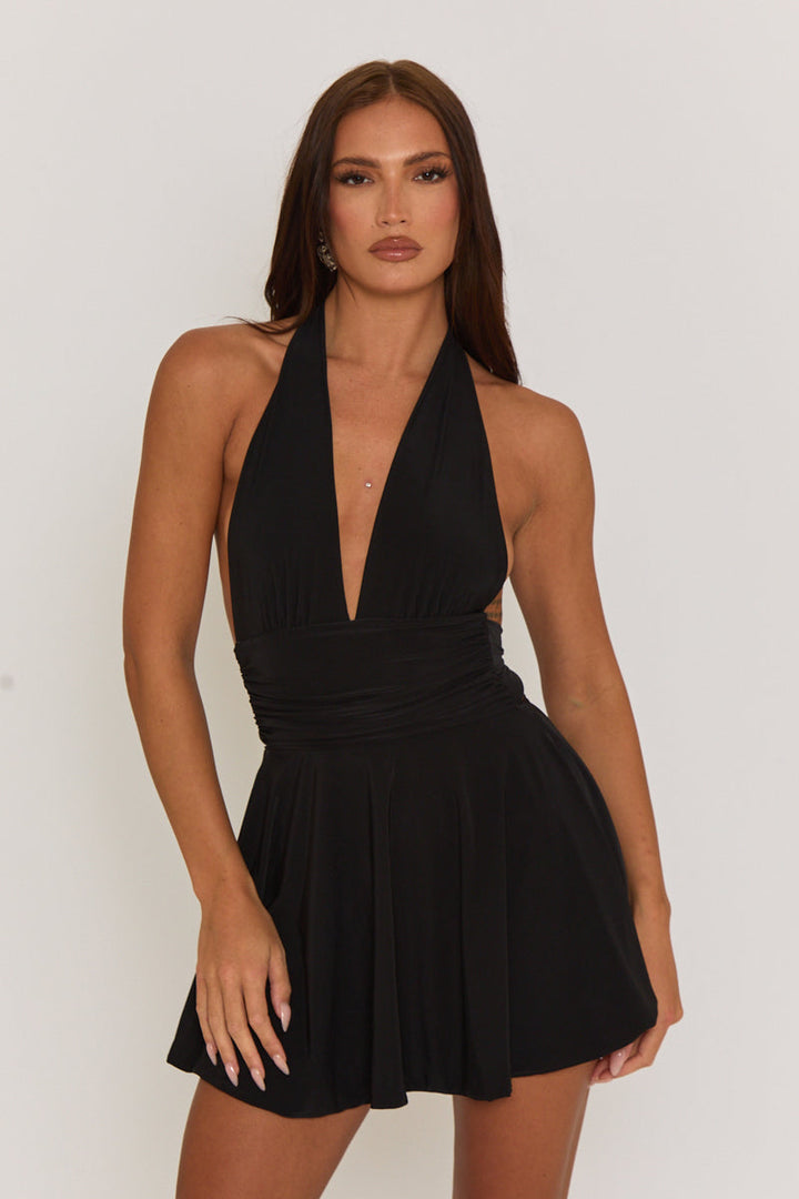 Luna™ | Seductive Halter Mini Dress