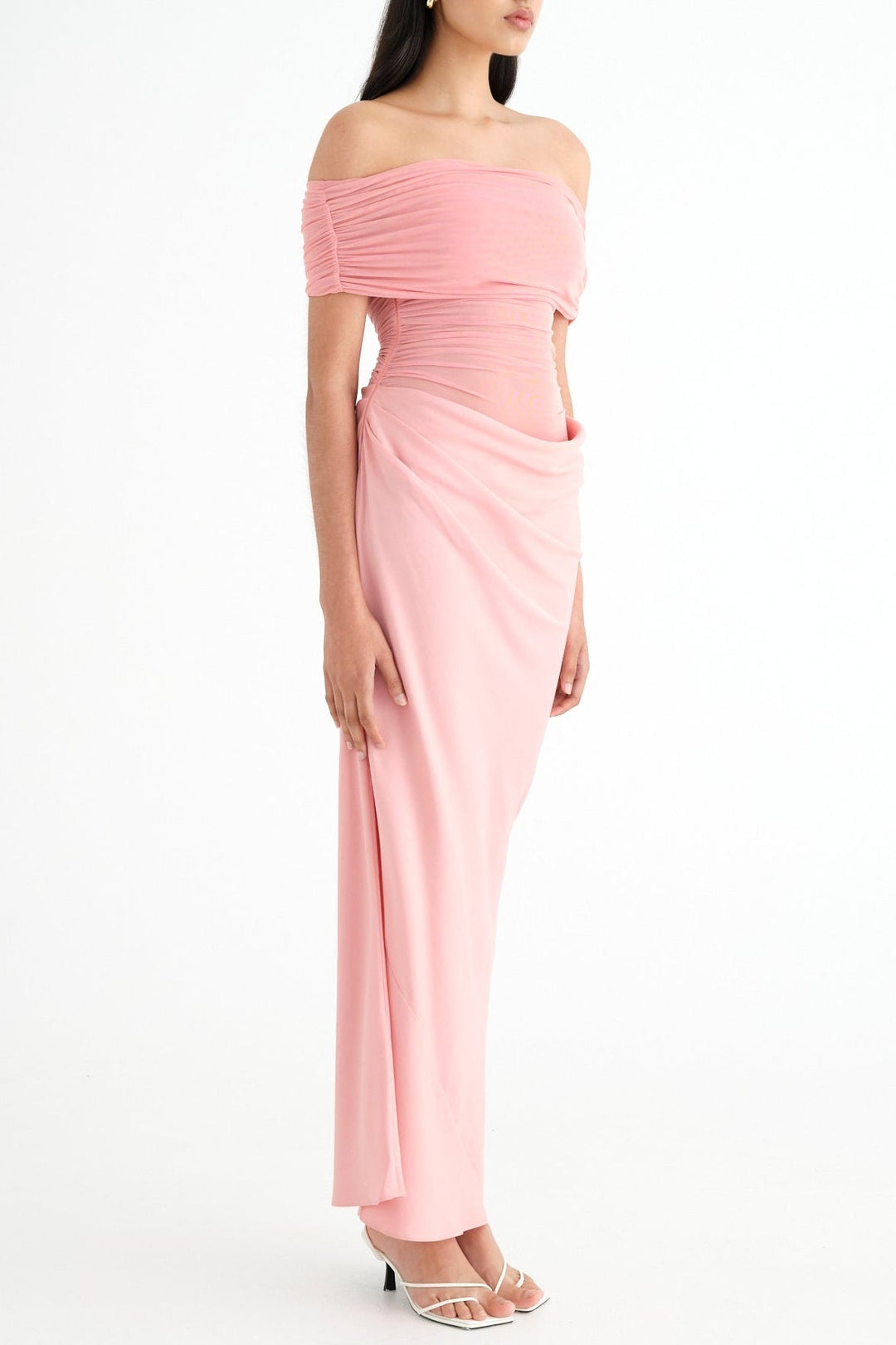 Lydia™ | Draped Back Maxi Dress