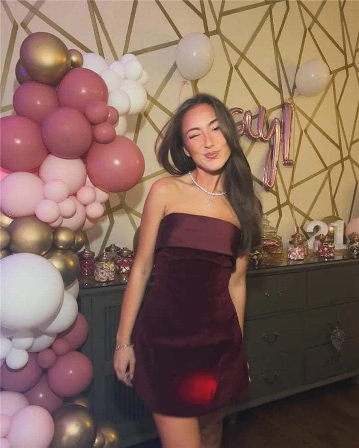 Feminova™ | Off-Shoulder Mini Dress