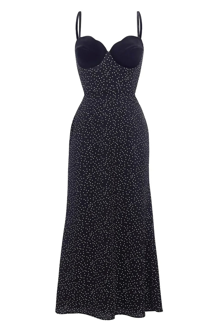Selina™ | Midi Dress with Dots