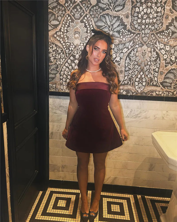 Feminova™ | Off-Shoulder Mini Dress