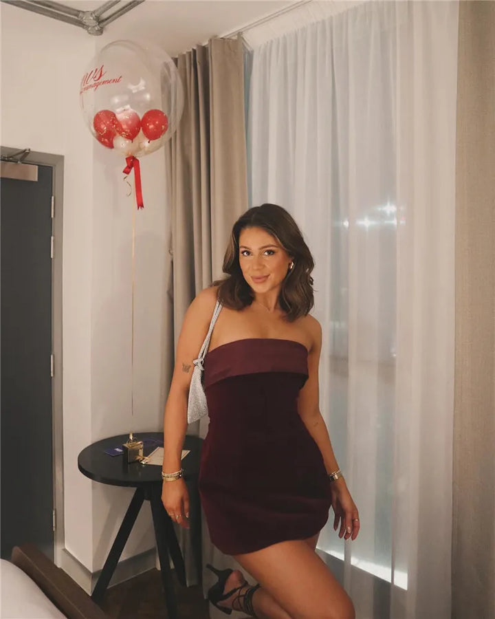 Feminova™ | Off-Shoulder Mini Dress