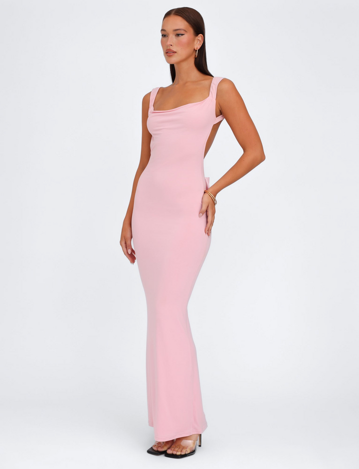 Danira™ | Elegant Maxi Dress with Bow