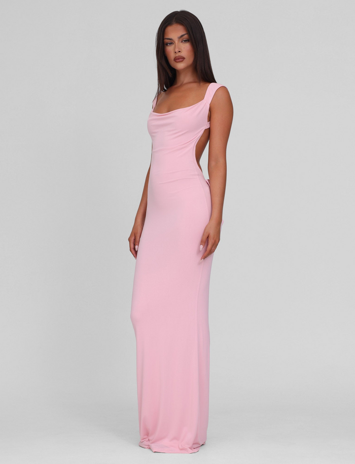 Danira™ | Elegant Maxi Dress with Bow