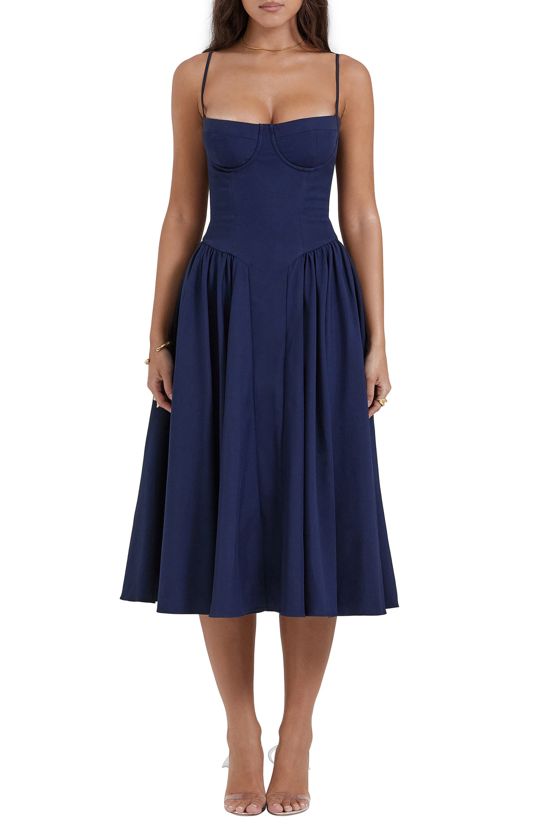 Elara™ | Charm Midi Dress
