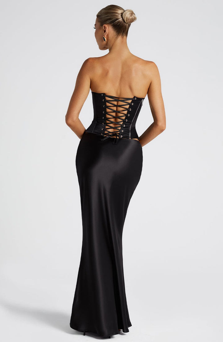 Brielle™ | Satin Corset Set
