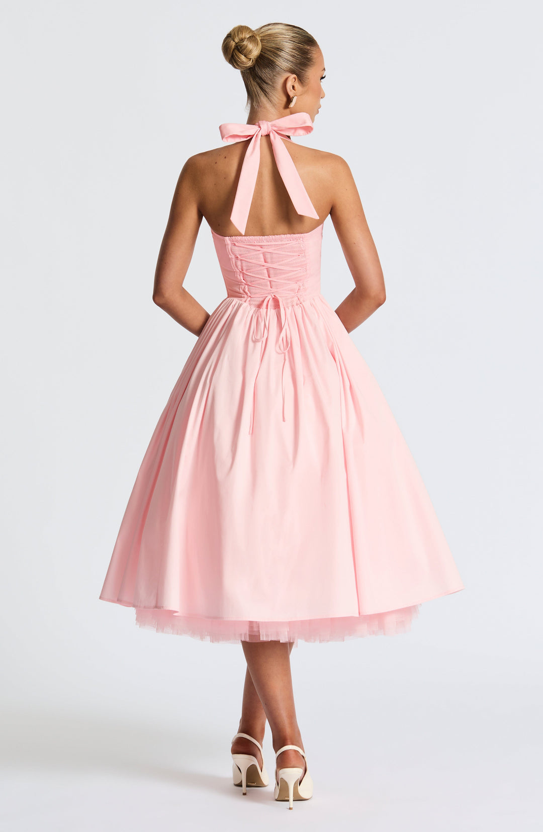 Elodie™ | Blush Halter Tee Dress