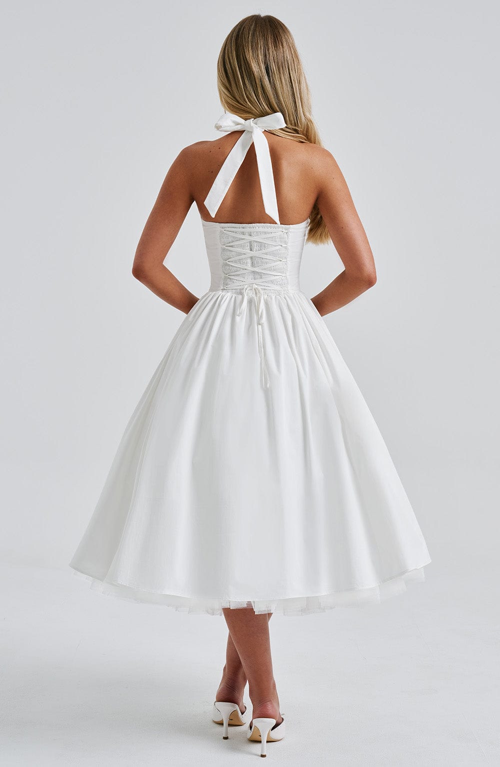 Elodie™ | Blush Halter Tee Dress
