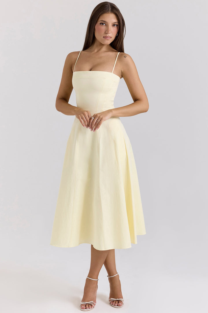 Dolly™ | Lemon A-Line Summer Dress