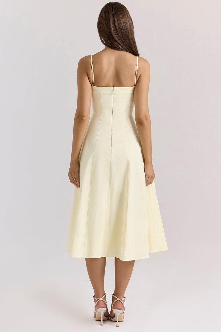 Dolly™ | Lemon A-Line Summer Dress