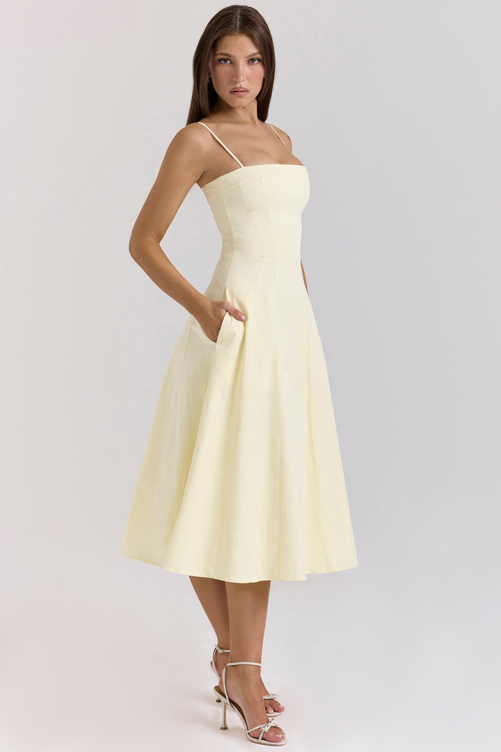 Dolly™ | Lemon A-Line Summer Dress