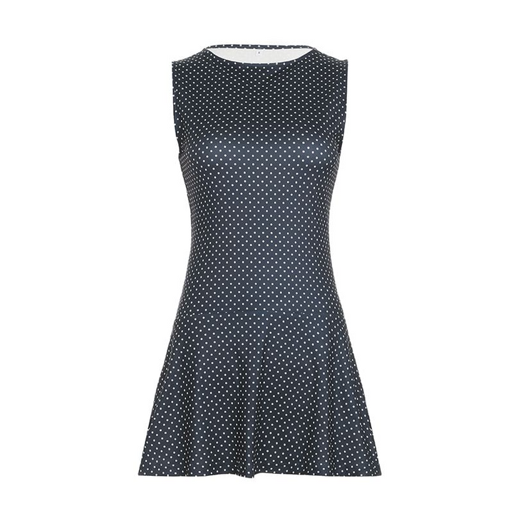 Colette™ | Mini Dress with Polka Dot Charm