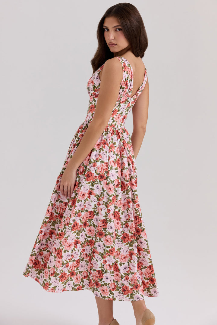 Lyra™ | Sun-Kissed Corset Summer Dress