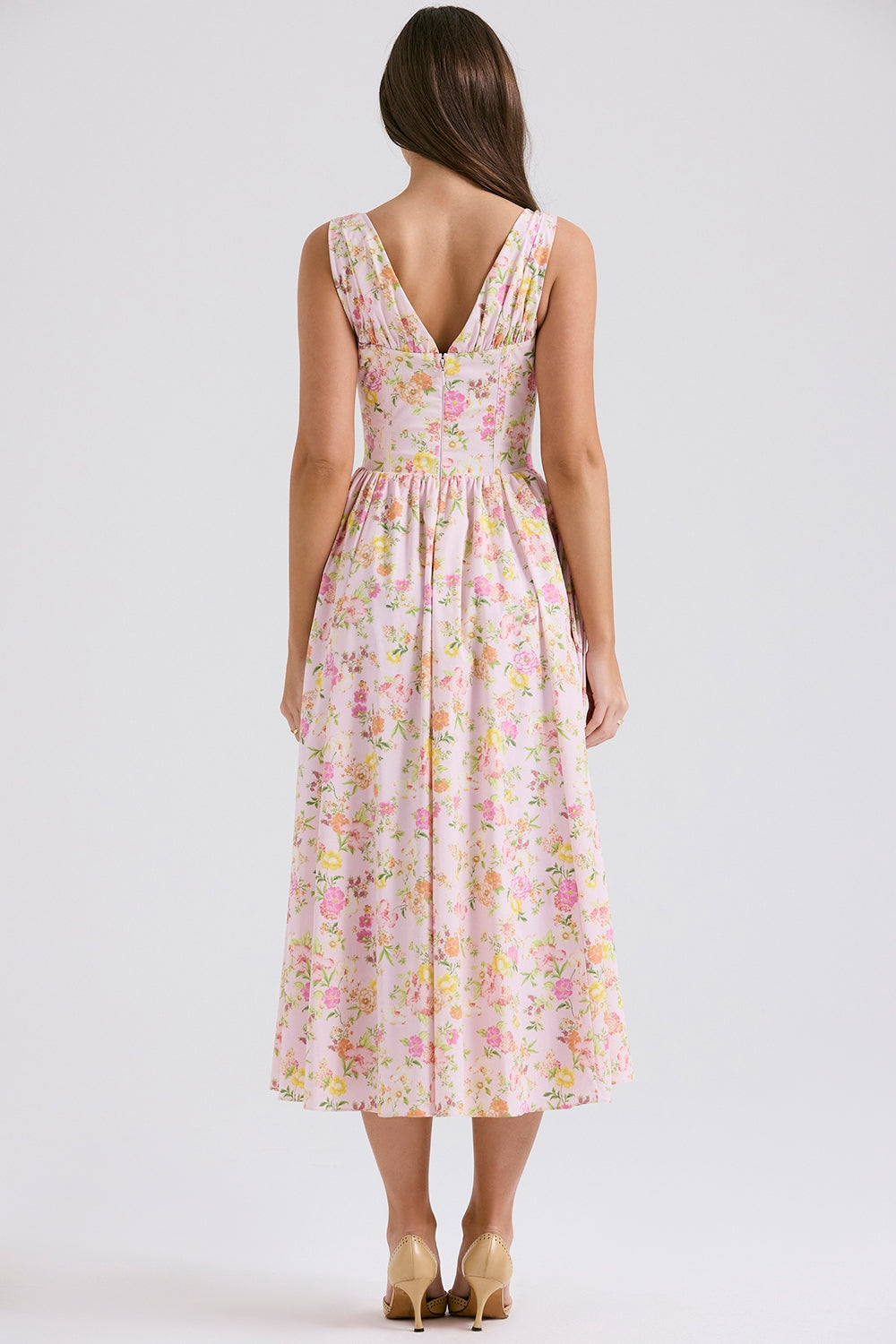 Lyra™ | Sun-Kissed Corset Summer Dress