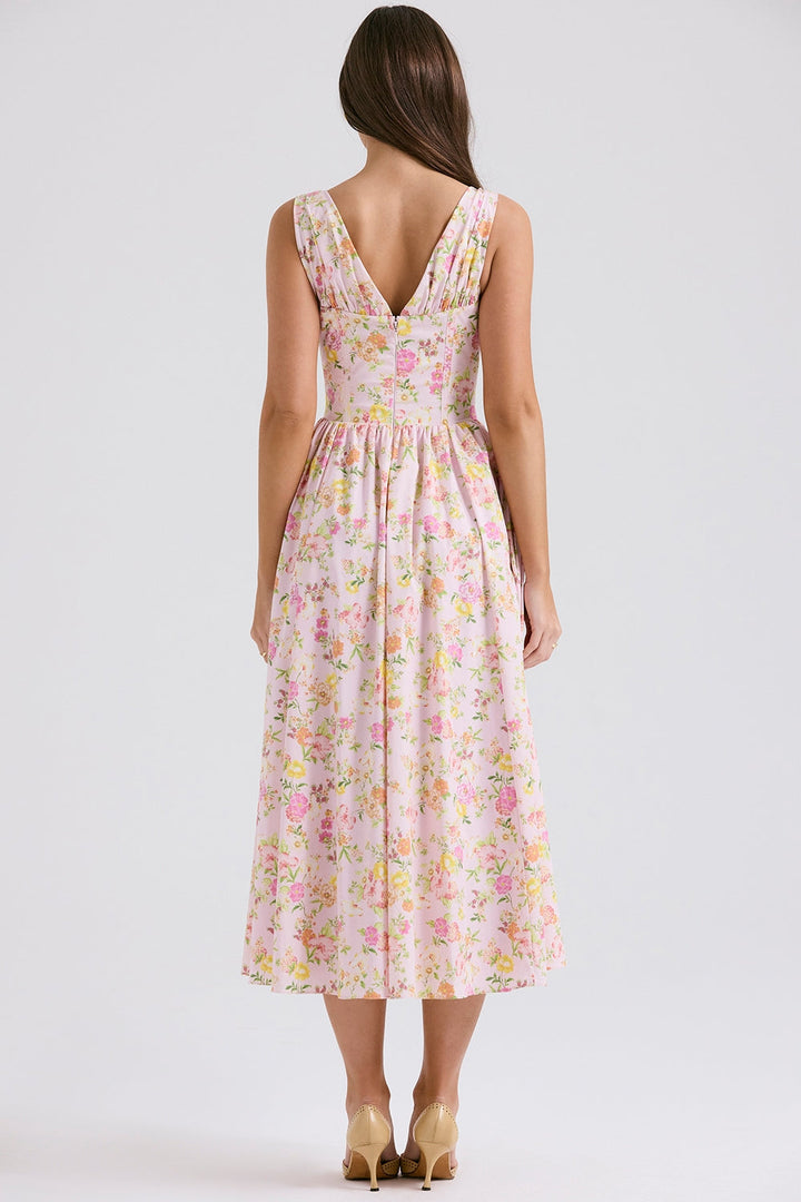 Lyra™ | Sun-Kissed Corset Summer Dress