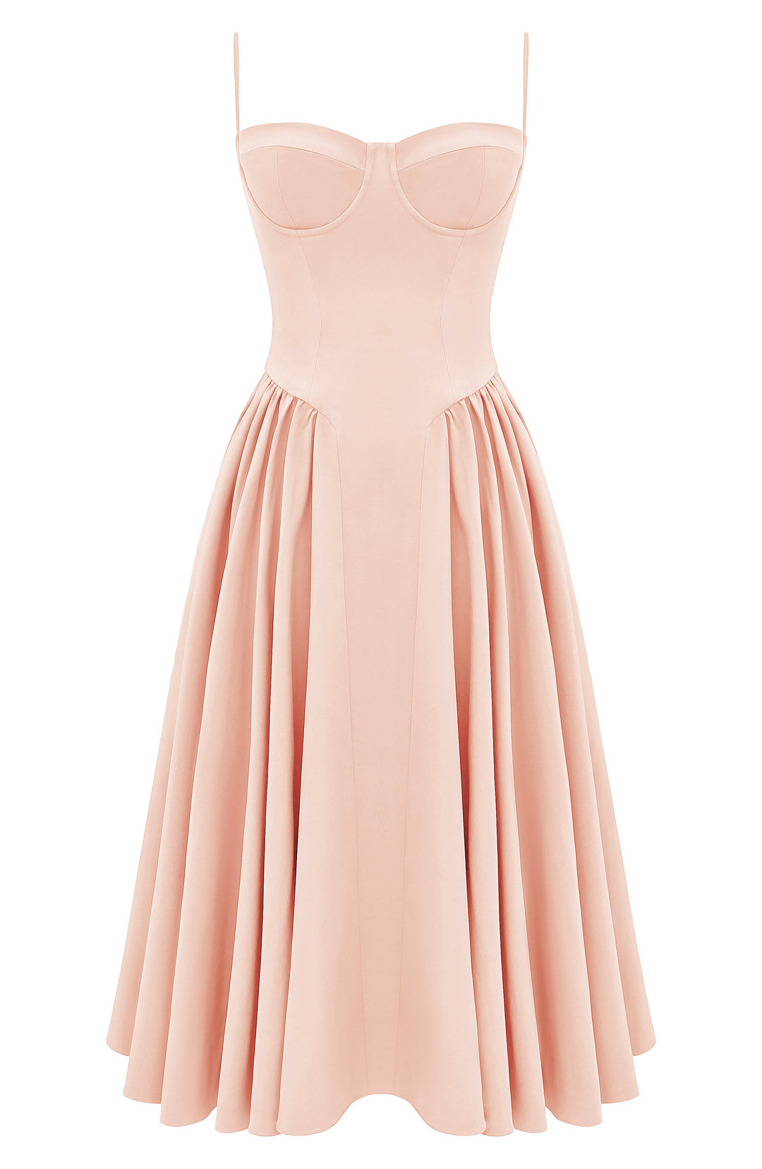 Elara™ | Charm Midi Dress