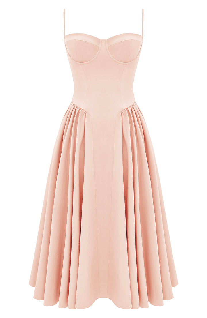 Elara™ | Charm Midi Dress
