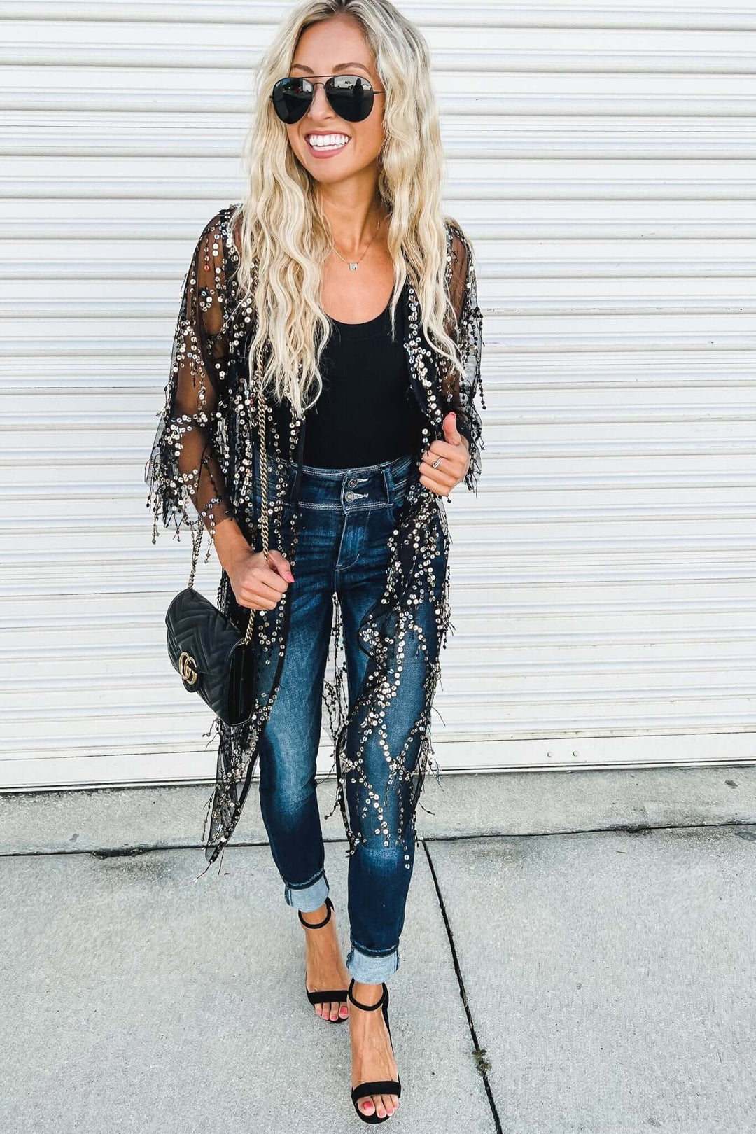 Omiryn™ | Party Kimono with Sequins
