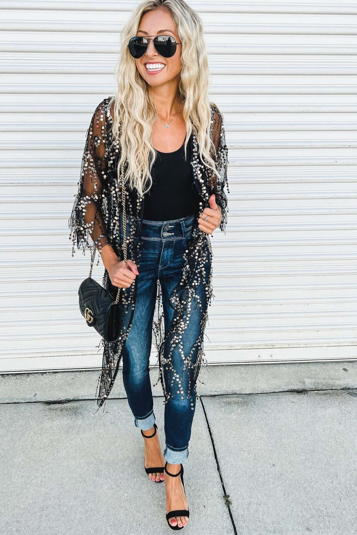 Omiryn™ | Party Kimono with Sequins