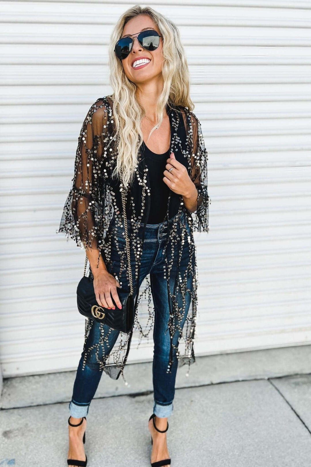 Omiryn™ | Party Kimono with Sequins