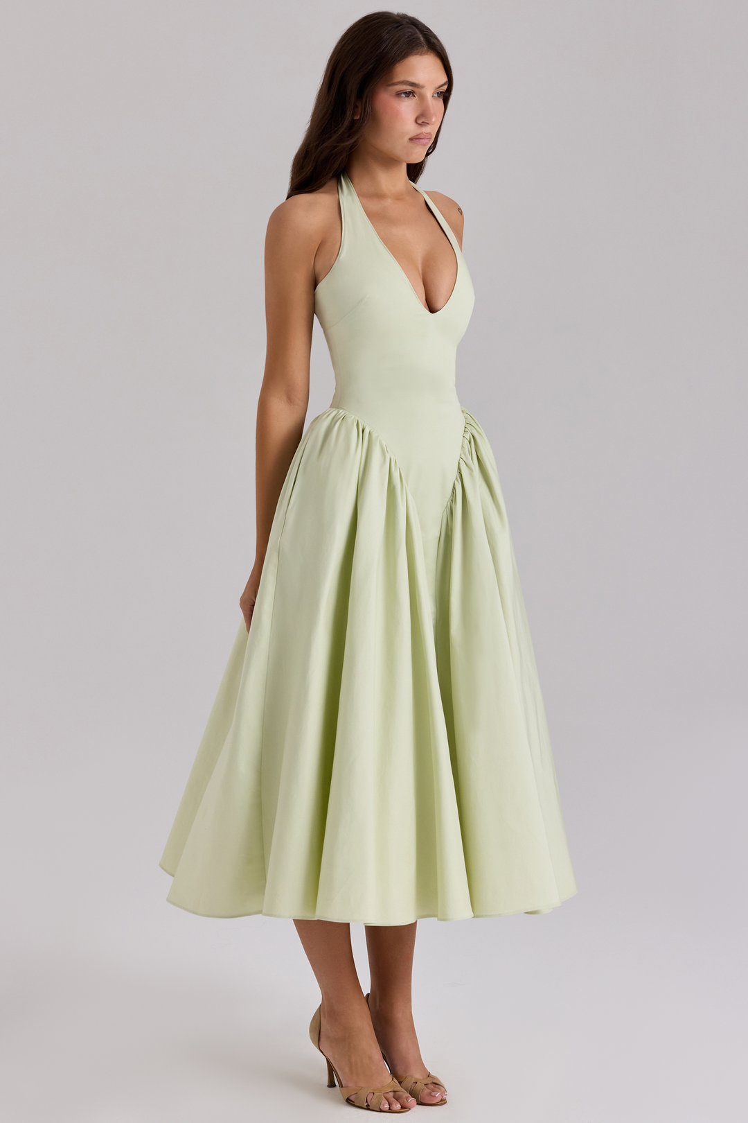 Liana™ | Ruffled Midi Dress