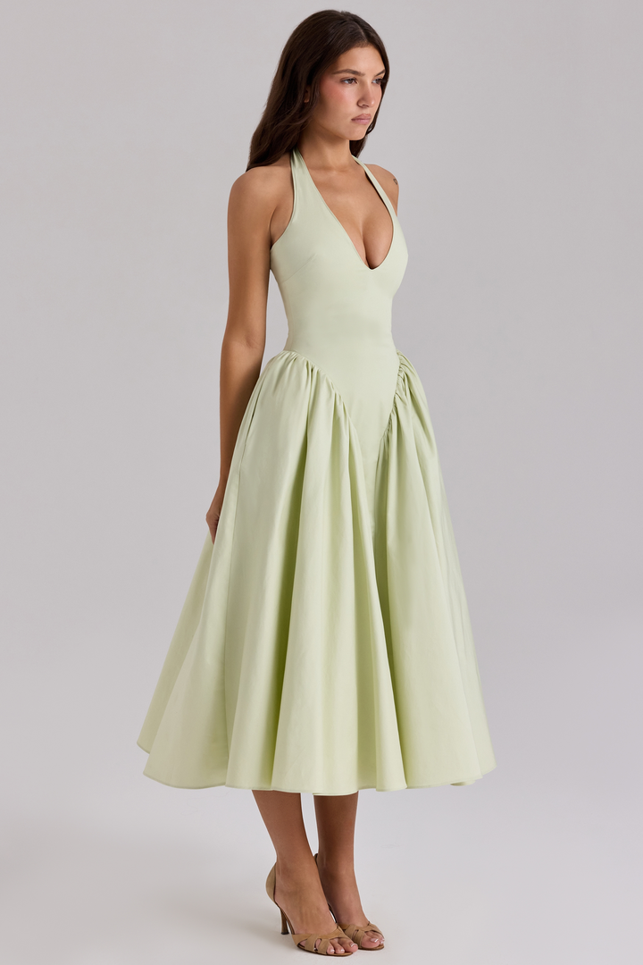 Liana™ | Ruffled Midi Dress