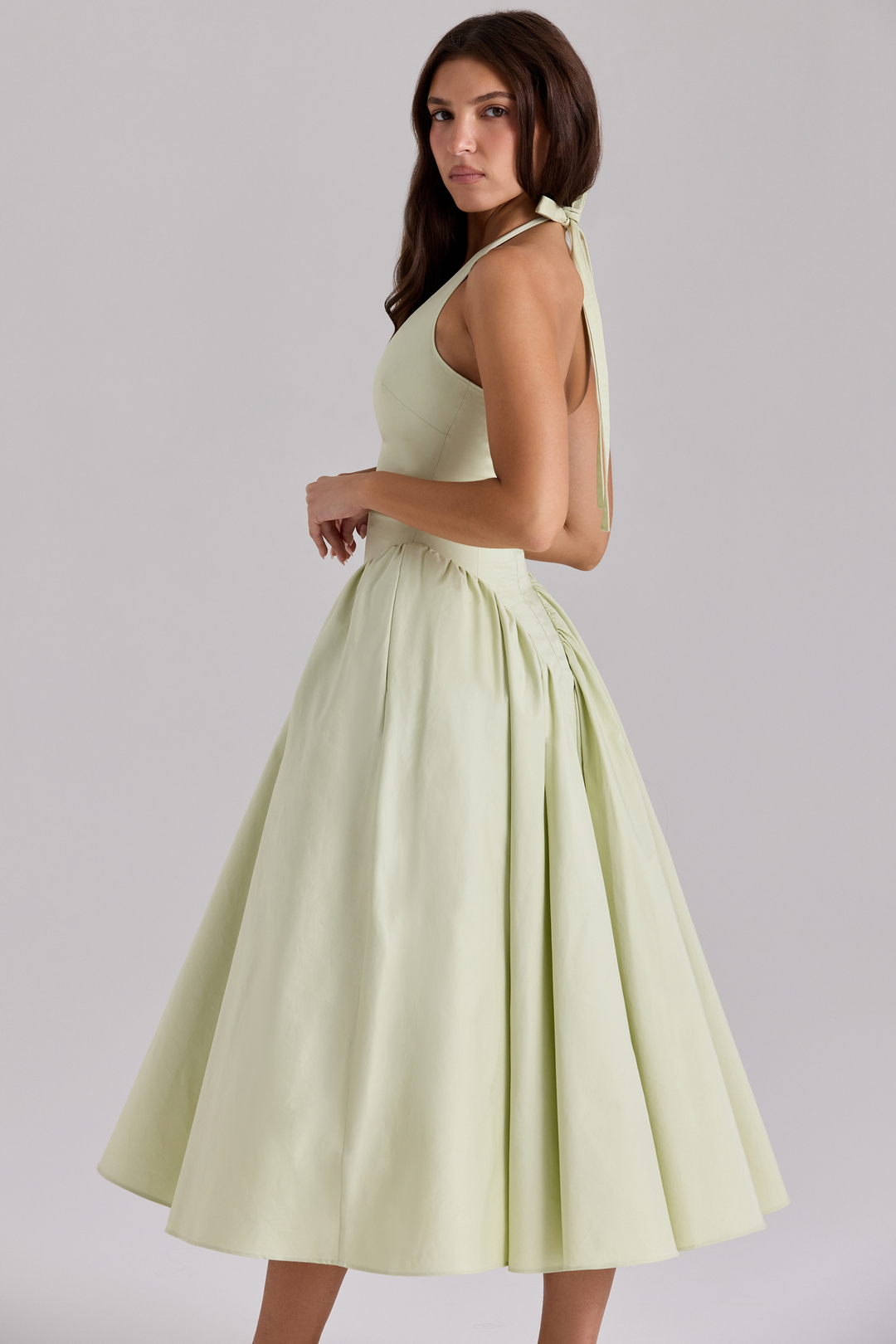 Liana™ | Ruffled Midi Dress