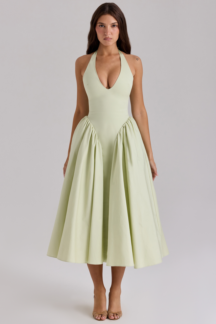Liana™ | Ruffled Midi Dress