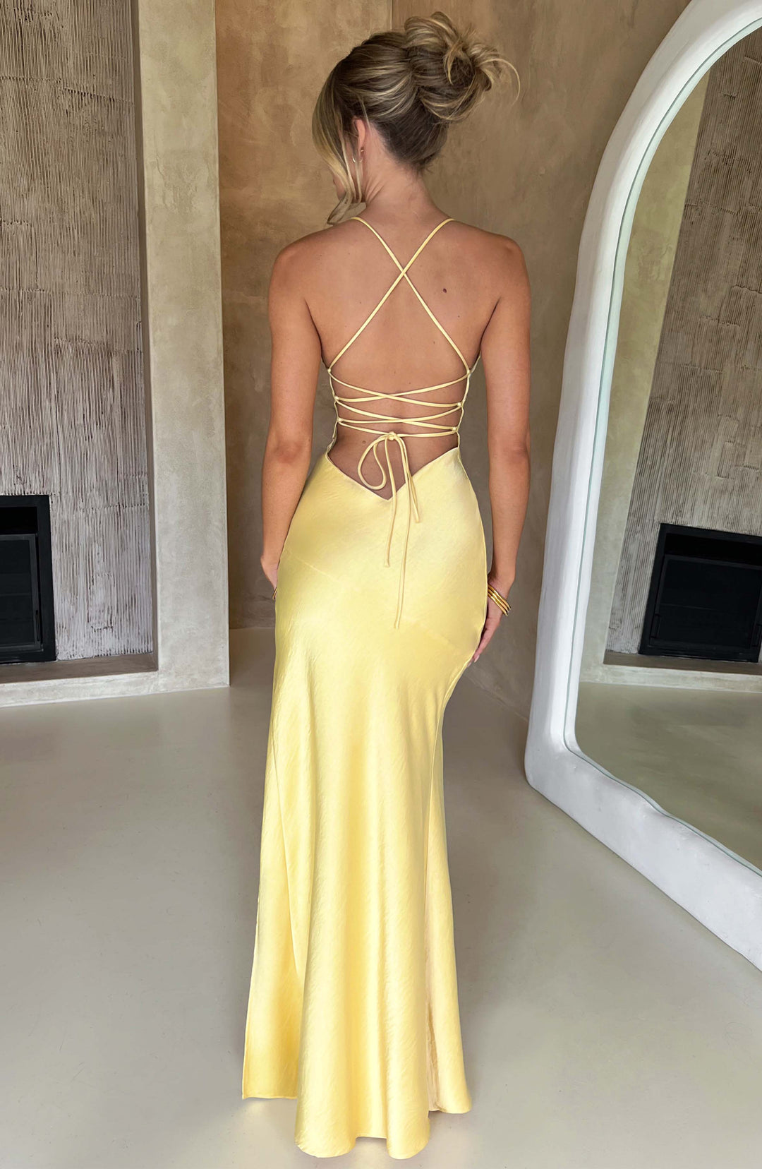 Meliva™ | High-Cut Maxi Dress