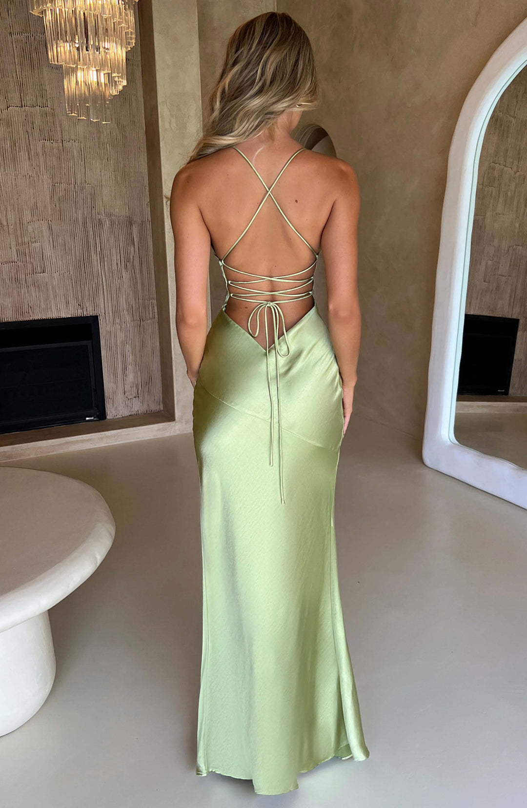 Meliva™ | High-Cut Maxi Dress
