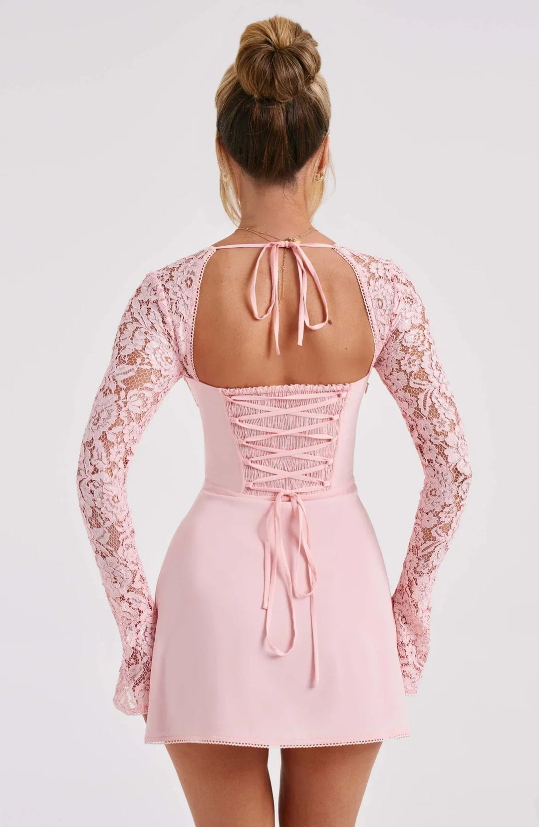 Qiana™ | Ruffle Shirt Mini