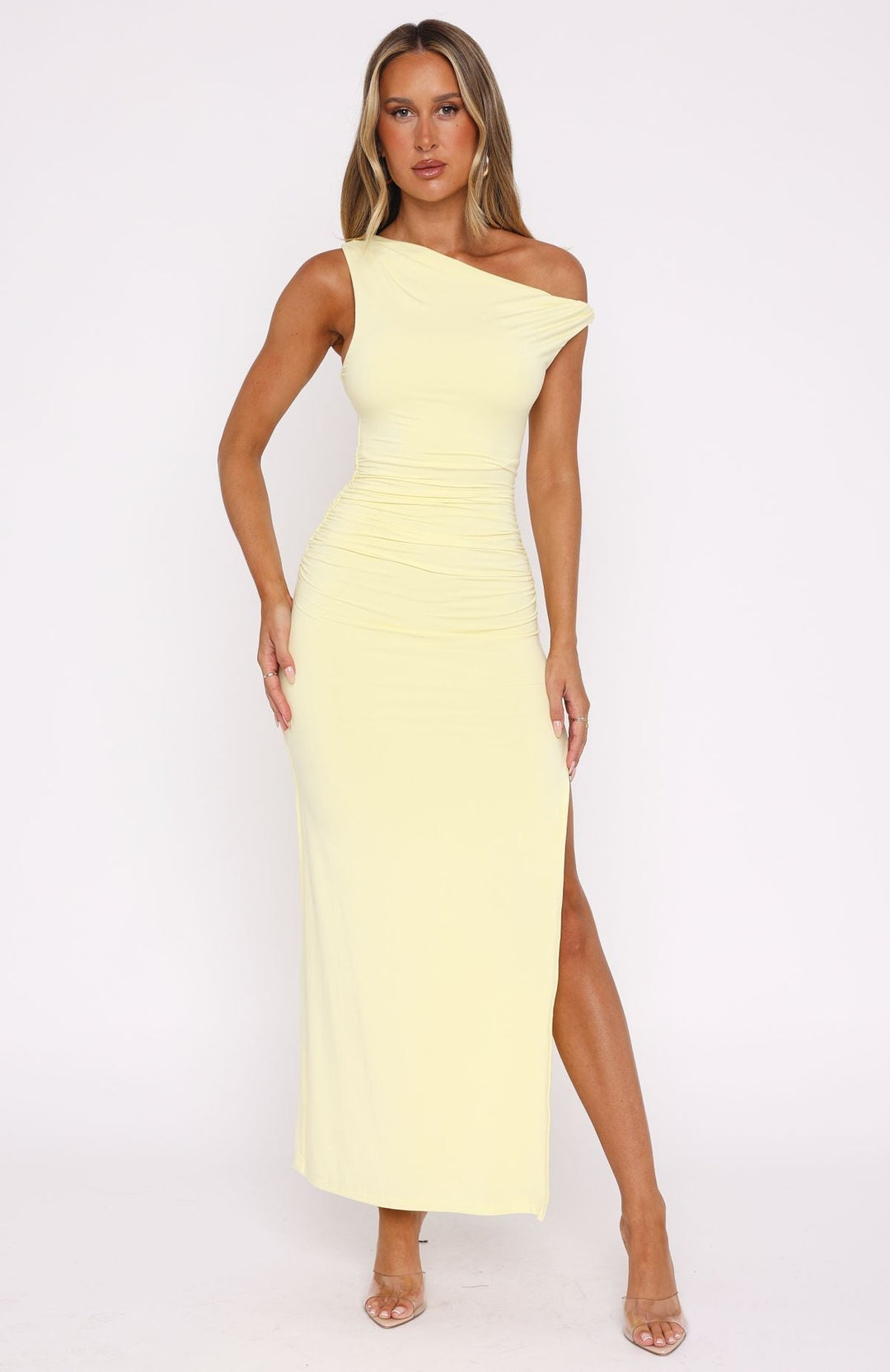 Jade™ | Elegant Maxi Dress with Slit
